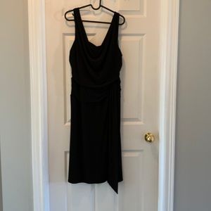 Frank Lyman Design Black Sleeveless Evening Dress